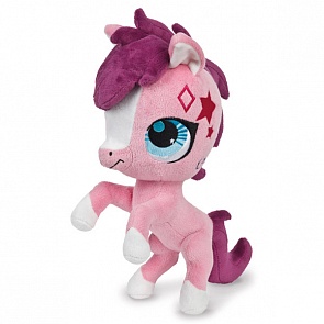 Мягкая игрушка Лошадка из мультфильма «Littlest Pet Shop», озвученная с русским чипом (Мульти Пульти, V27626/22sim)